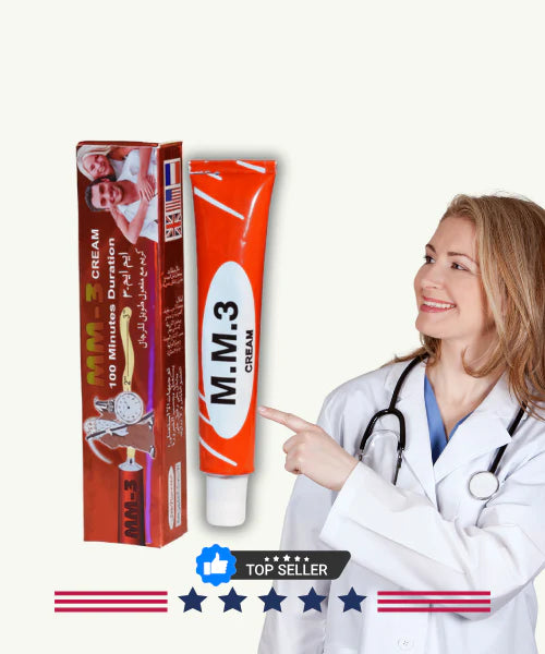 M.M.3 Delay Cream ( 2 Cream in 1499/- )
