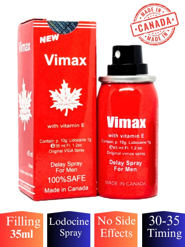Vimax Spray- Long Time Delay Spray For Men - 45 ML